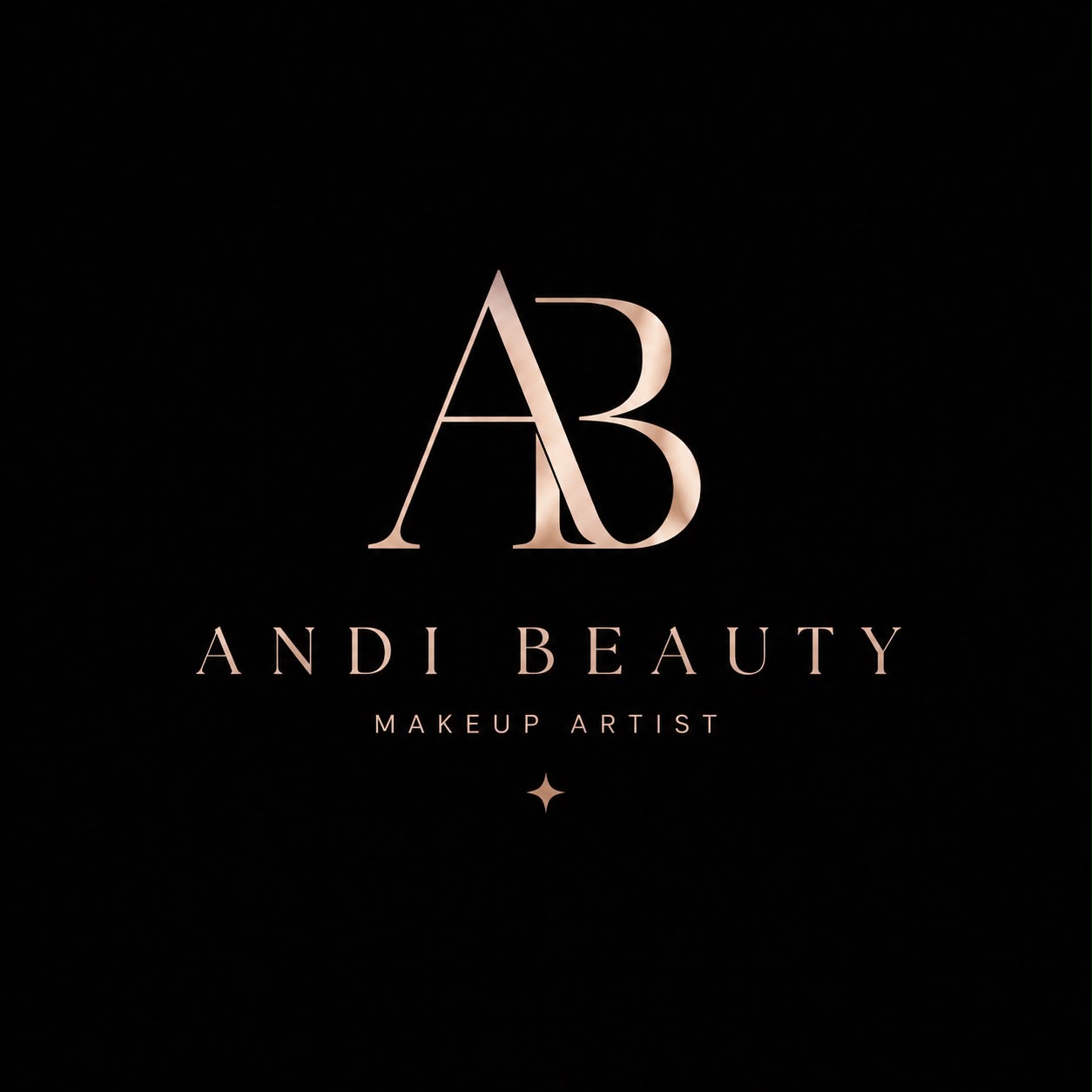 Logo Andi Beauty Makeup Artist
